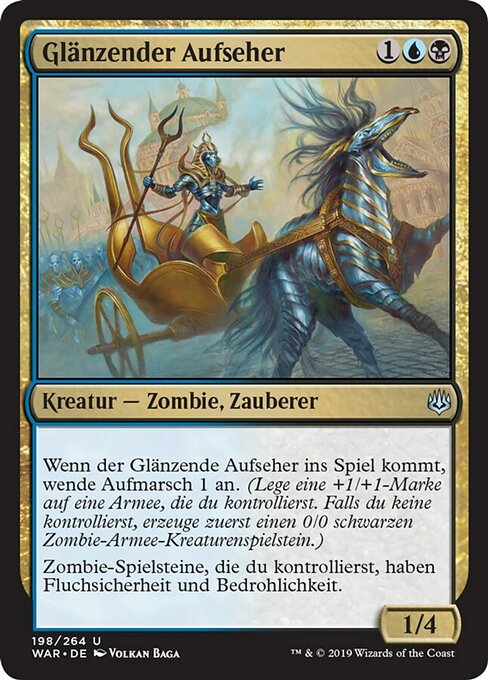 Glänzender Aufseher