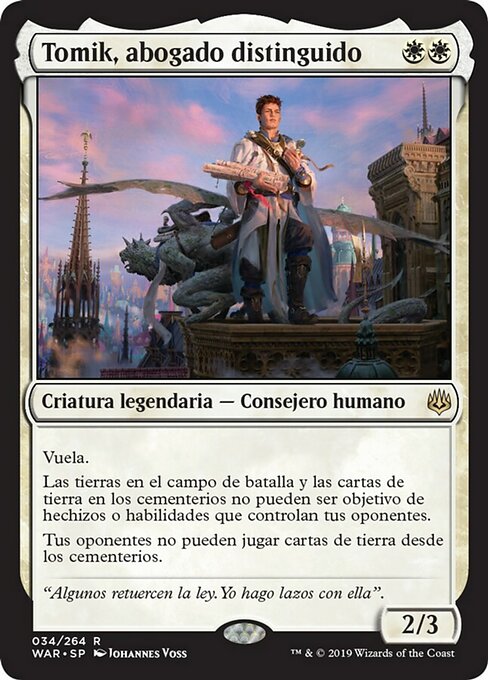 Tomik, Distinguished Advokist