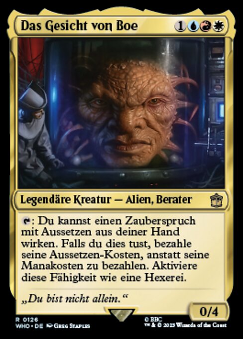 The Face of Boe