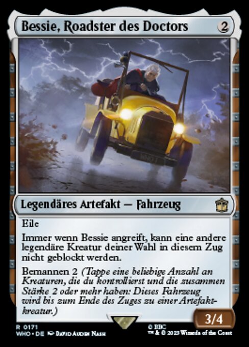 Bessie, the Doctor's Roadster