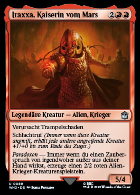 Iraxxa, Empress of Mars