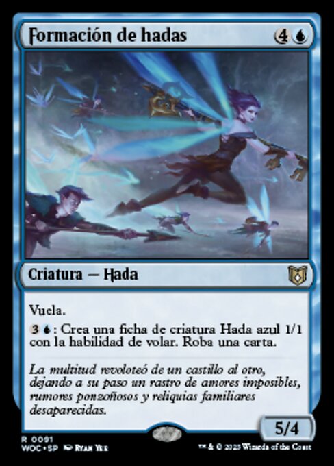 Formación de hadas