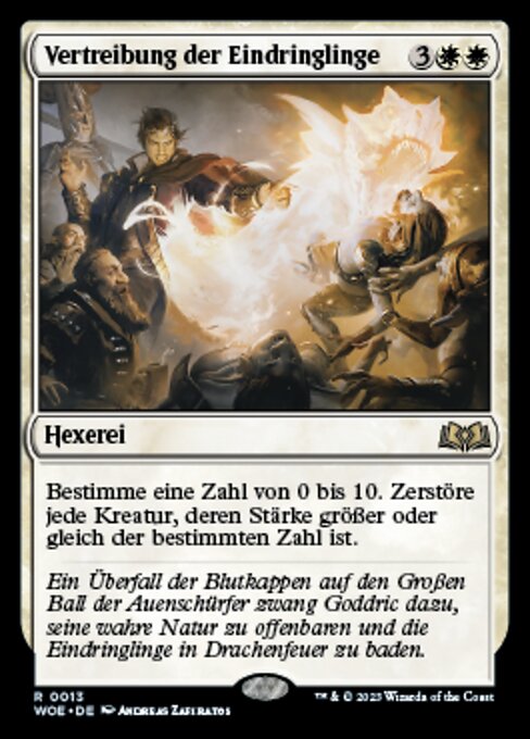 Vertreibung der Eindringlinge