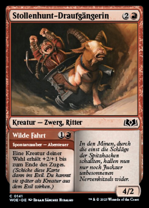 Minecart Daredevil // Ride the Rails