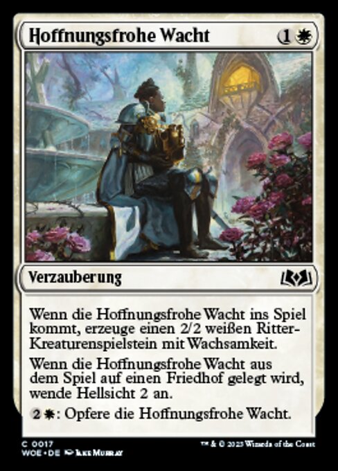 Hoffnungsfrohe Wacht