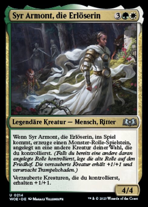 Syr Armont, die Erlöserin