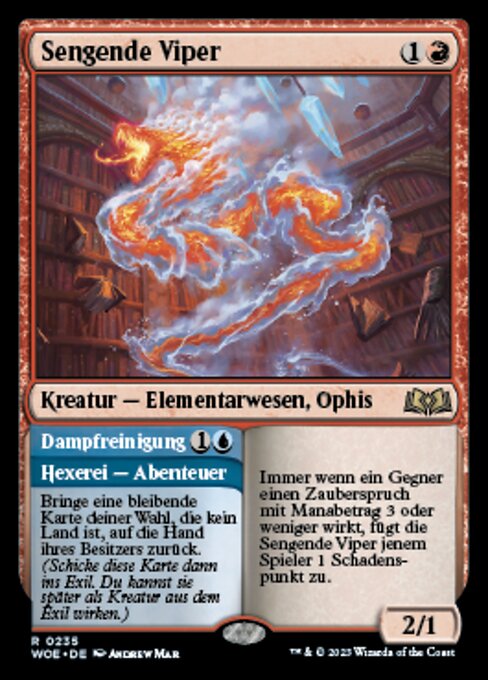 Scalding Viper // Steam Clean