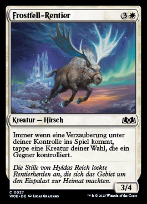 Frostfell-Rentier