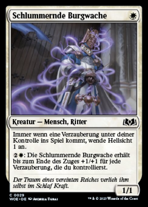 Schlummernde Burgwache