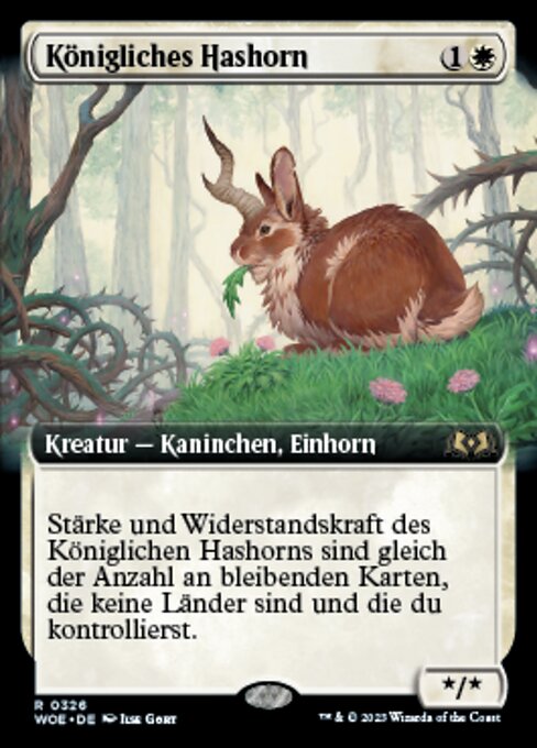 Königliches Hashorn