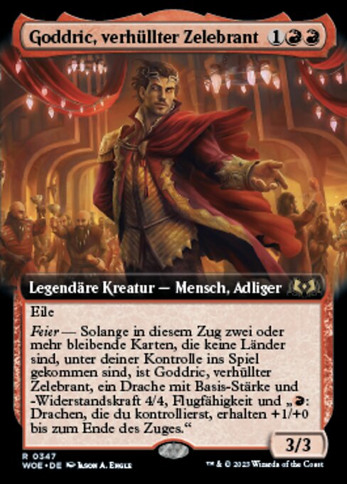 Goddric, verhüllter Zelebrant