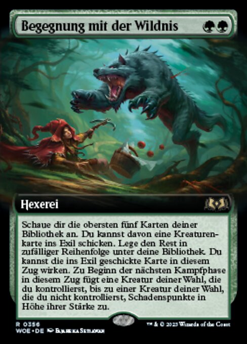 Begegnung mit der Wildnis