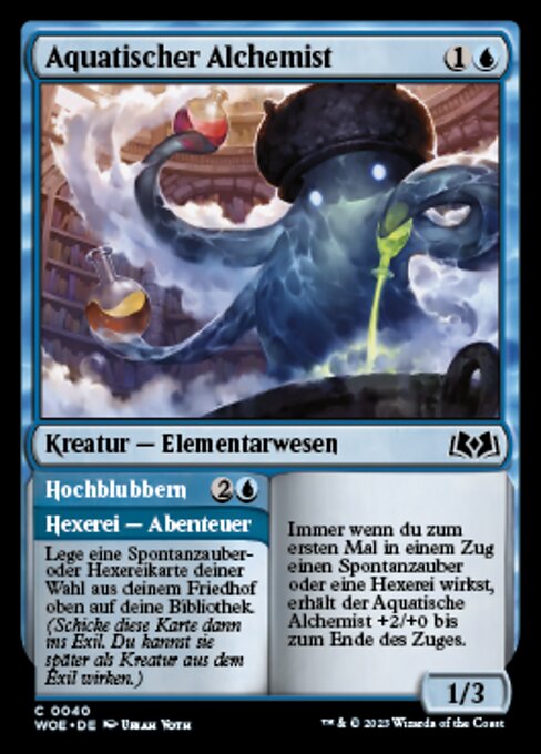 Aquatic Alchemist // Bubble Up