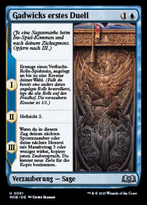 Gadwicks erstes Duell