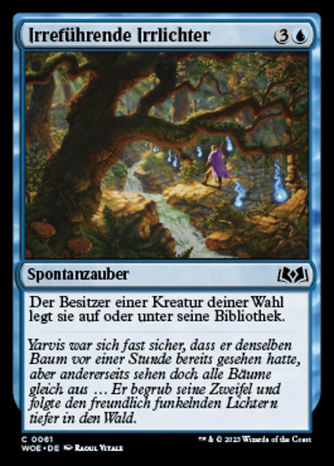 Irreführende Irrlichter