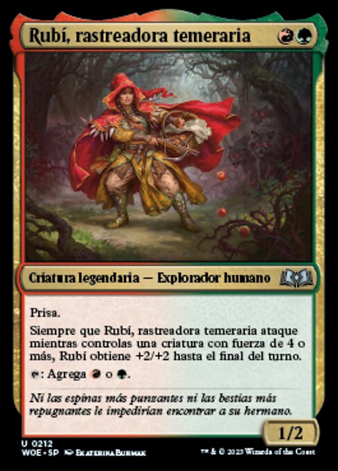 Ruby, Daring Tracker