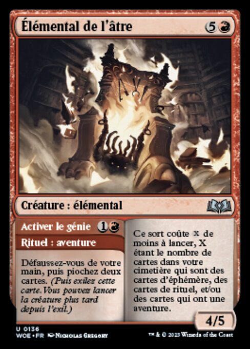 Hearth Elemental // Stoke Genius