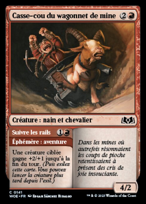 Minecart Daredevil // Ride the Rails