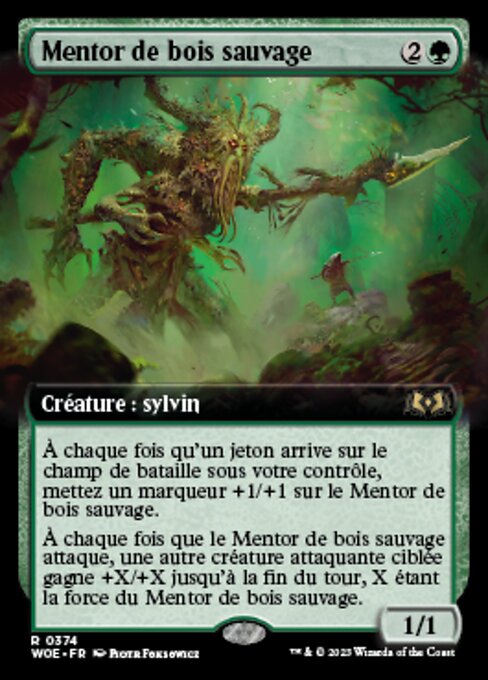 Mentor de bois sauvage