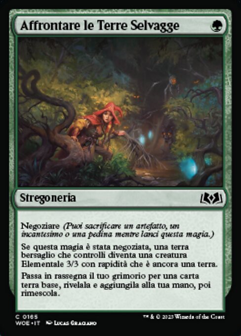 Affrontare le Terre Selvagge