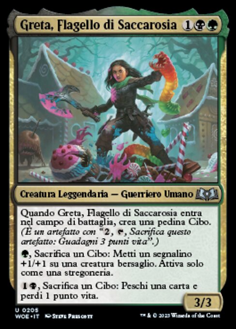 Greta, Flagello di Saccarosia