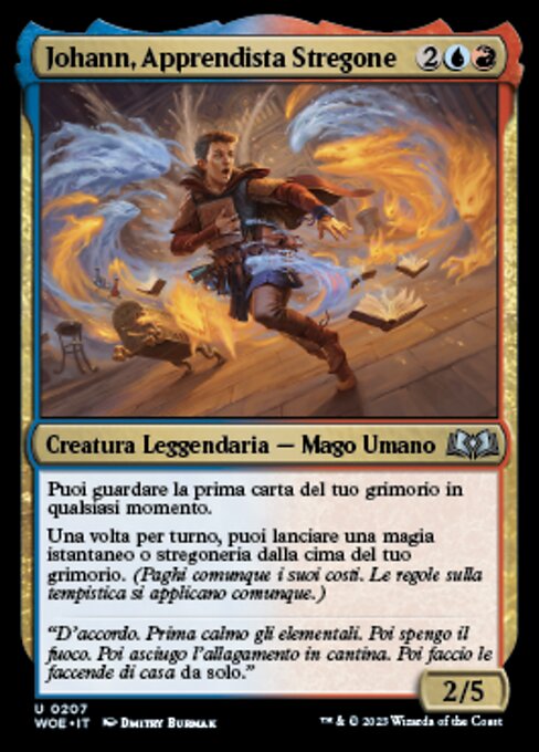 Johann, Apprendista Stregone