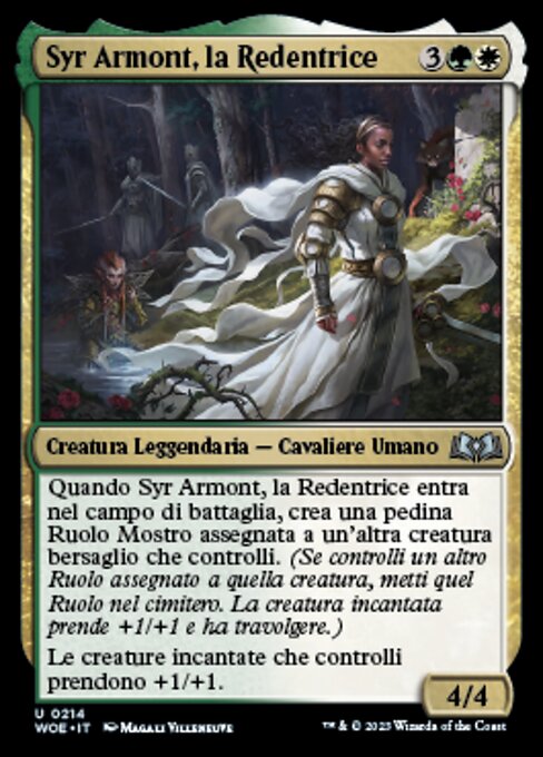 Syr Armont, la Redentrice