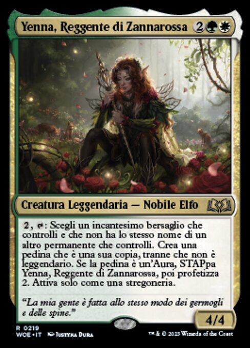 Yenna, Redtooth Regent