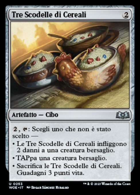 Tre Scodelle di Cereali