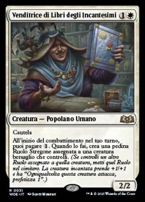 Venditrice di Libri degli Incantesimi
