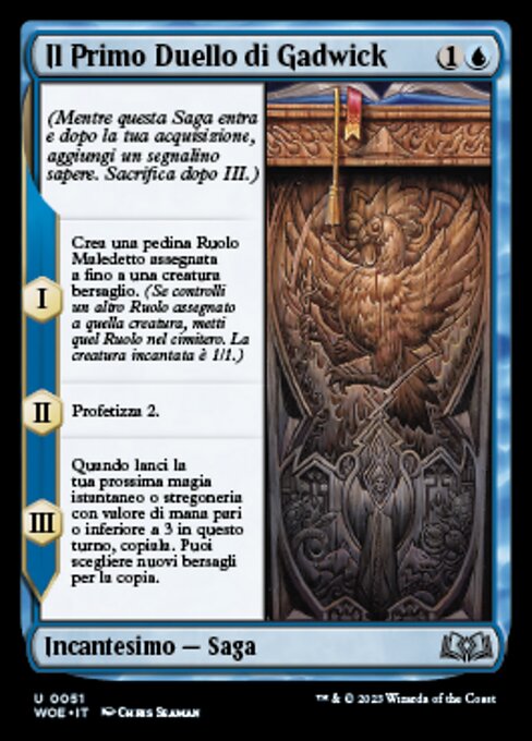 Il Primo Duello di Gadwick