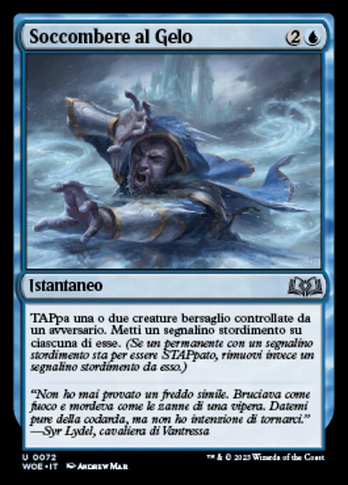 Soccombere al Gelo