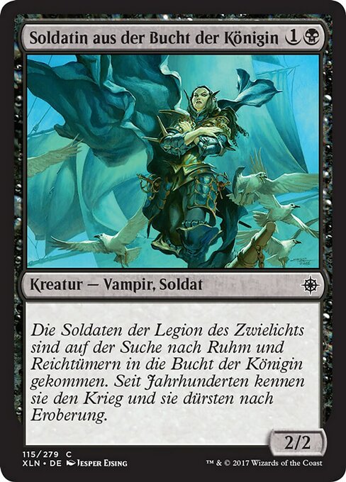 Soldatin aus der Bucht der Königin