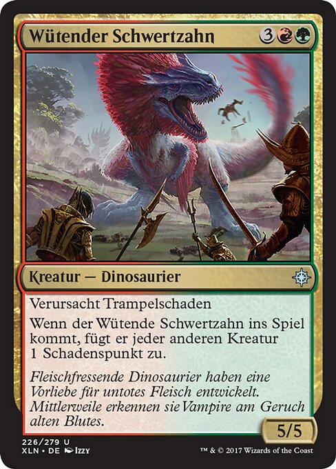 Raging Swordtooth