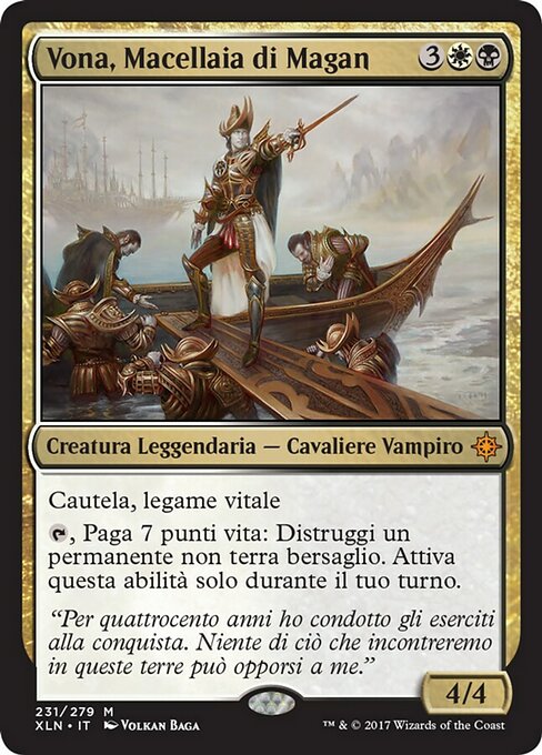 Vona, Macellaia di Magan