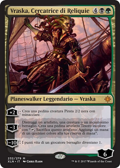 Vraska, Cercatrice di Reliquie
