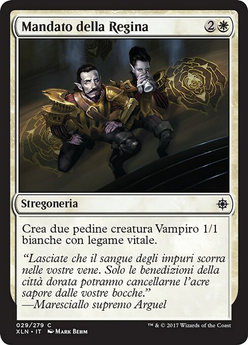 Mandato della Regina