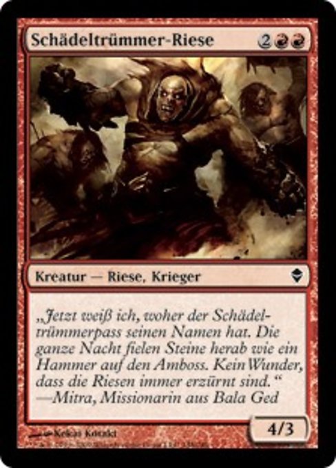 Schädeltrümmer-Riese