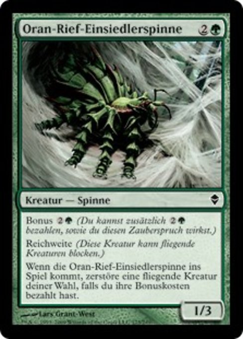 Oran-Rief-Einsiedlerspinne