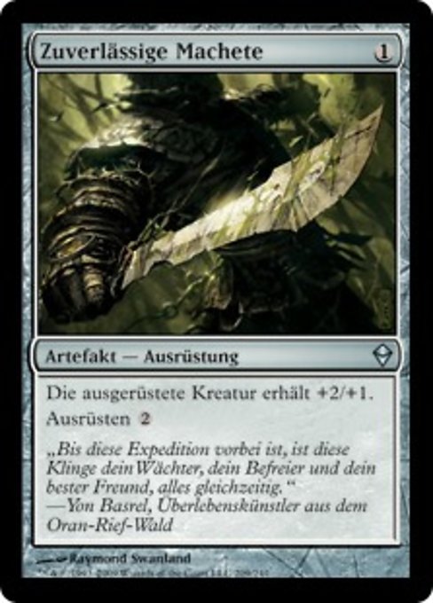 Zuverlässige Machete