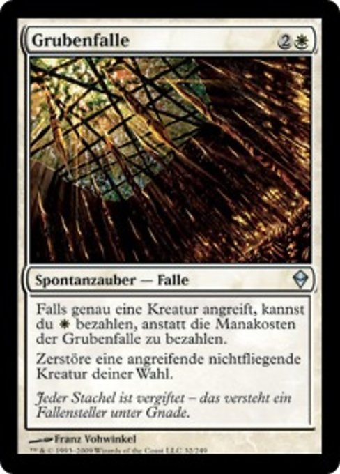 Grubenfalle