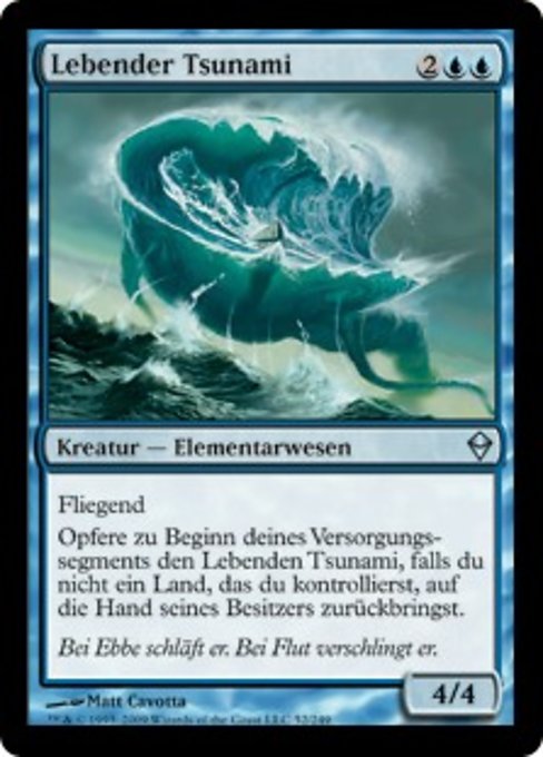 Lebender Tsunami