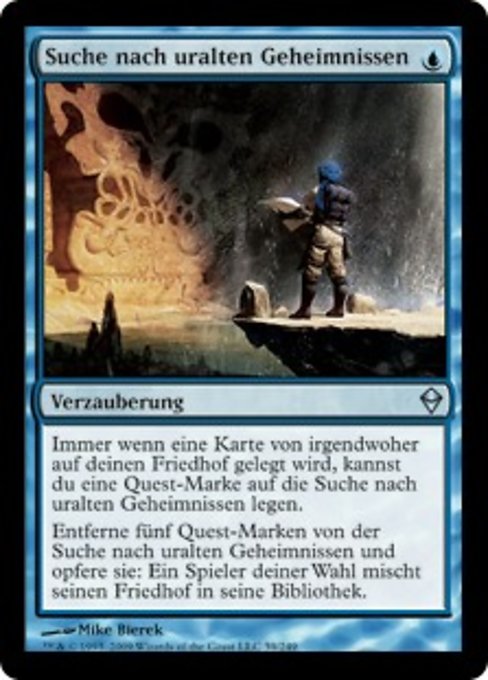 Suche nach uralten Geheimnissen