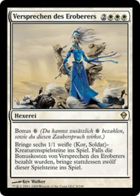 Versprechen des Eroberers