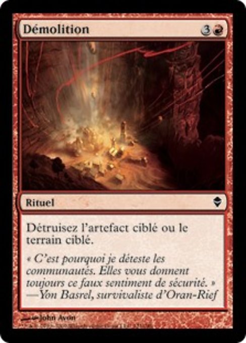 Demolish