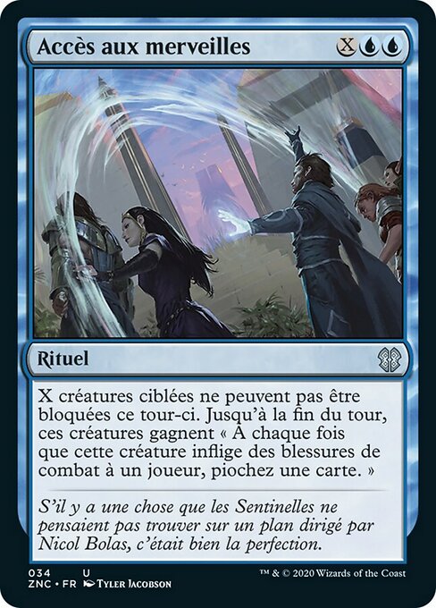 Accès aux merveilles