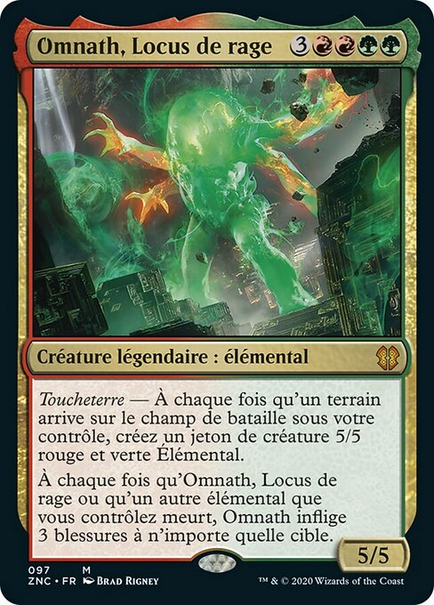 Omnath, Locus de rage