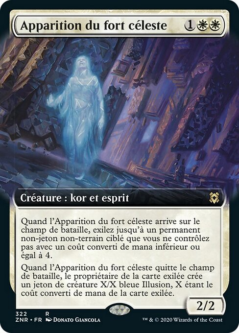 Apparition du fort céleste