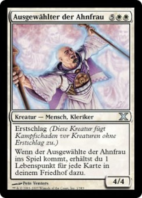 Ausgewählter der Ahnfrau