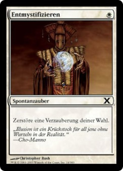 Entmystifizieren